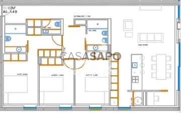 Apartamento 3 habitaciones