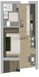 Apartamento Estudio