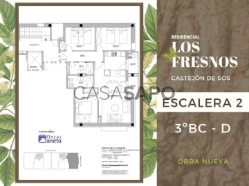 Apartamento 3 habitaciones