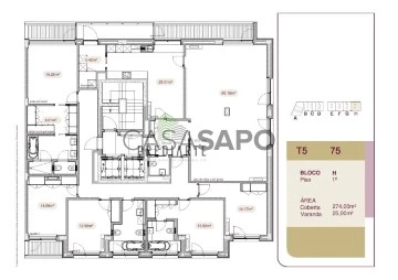 Apartamento 5 habitaciones