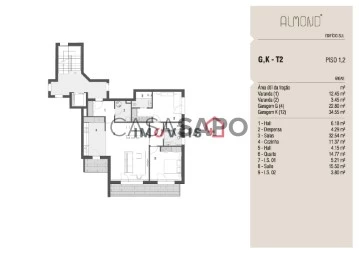 Apartamento 2 habitaciones