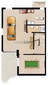 Casa 4 habitaciónes, Duplex