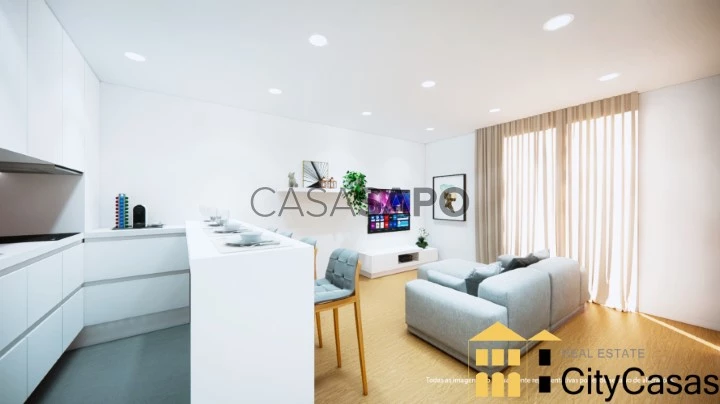 Apartamento T1+1 para comprar em Maia