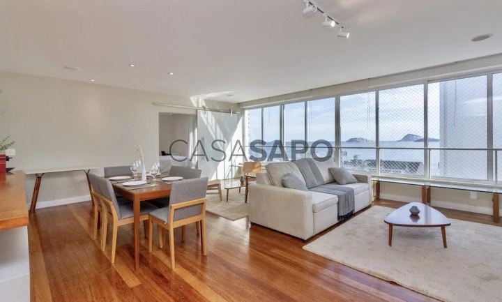 Apartamento moderno para alugar em Ipanema com 3 quartos na Prudente de Morais com vista para o mar.