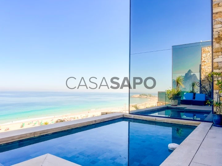 4 bedroom long-term rental duplex penthouse in Ipanema