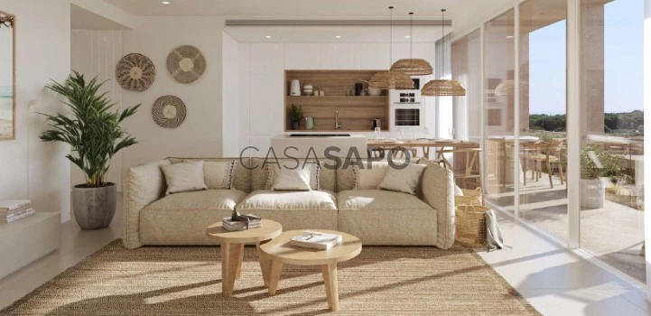 Sala de estar modelo apartamentos Verdelago