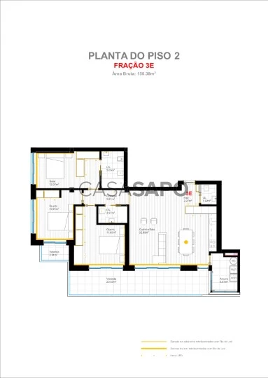 Apartamento T3 para comprar em Aveiro