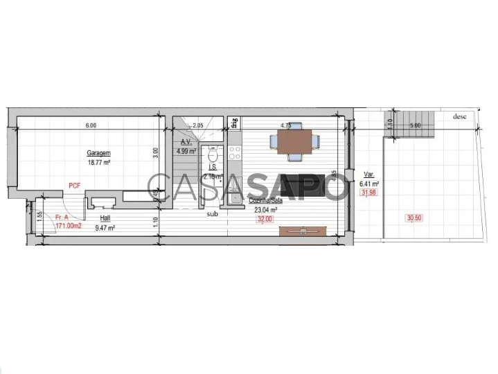 Moradia T3 Triplex para comprar em Peniche