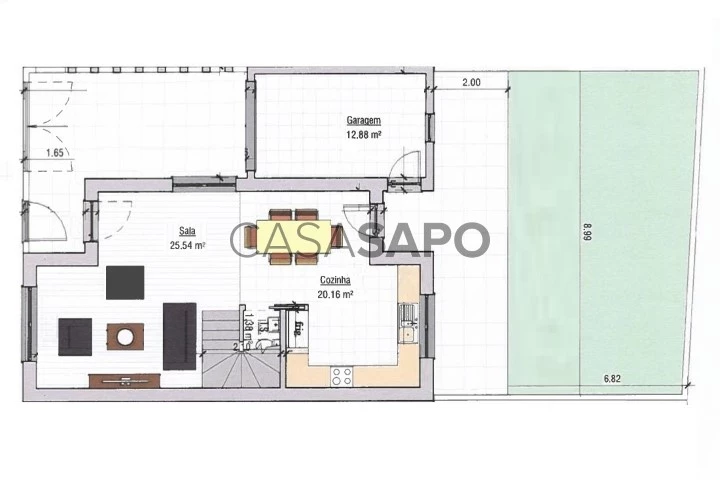 Moradia T2 Duplex para comprar em Peniche