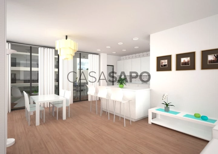 Excellent apartamento em fase inicial de construção com linhas modernas no centro de São Brás de Alportel