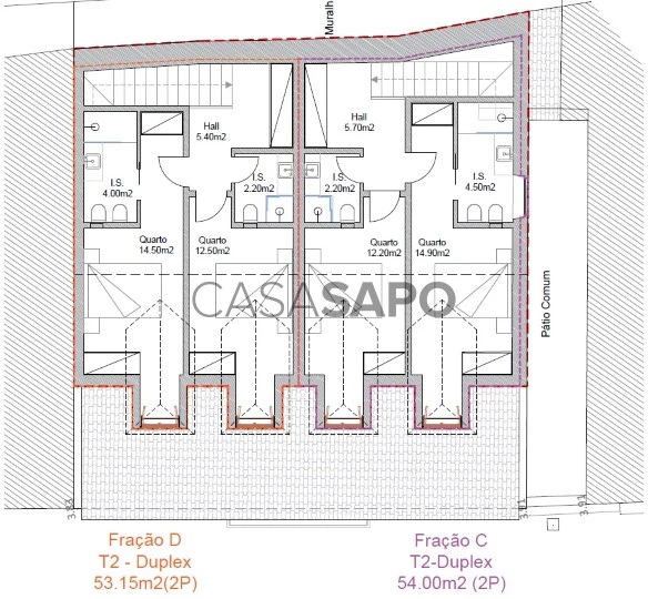 Apartamento T2 Duplex para comprar em Caminha