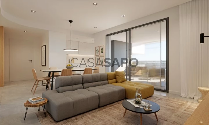 2 bedroom apartment in Porto de Mós, Lagos, Algarve, living room