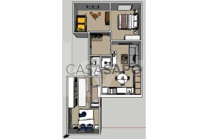 Apartamento T2 para comprar em Lisboa