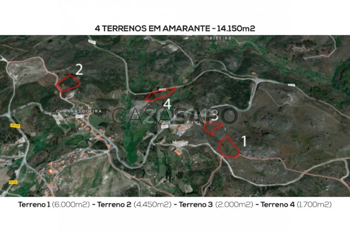 Terreno para comprar em Amarante