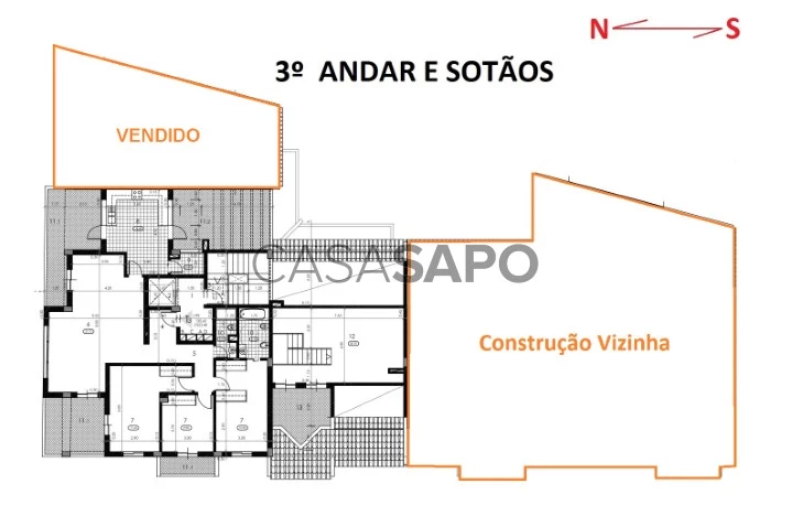 Apartamento T3 para comprar em Loulé