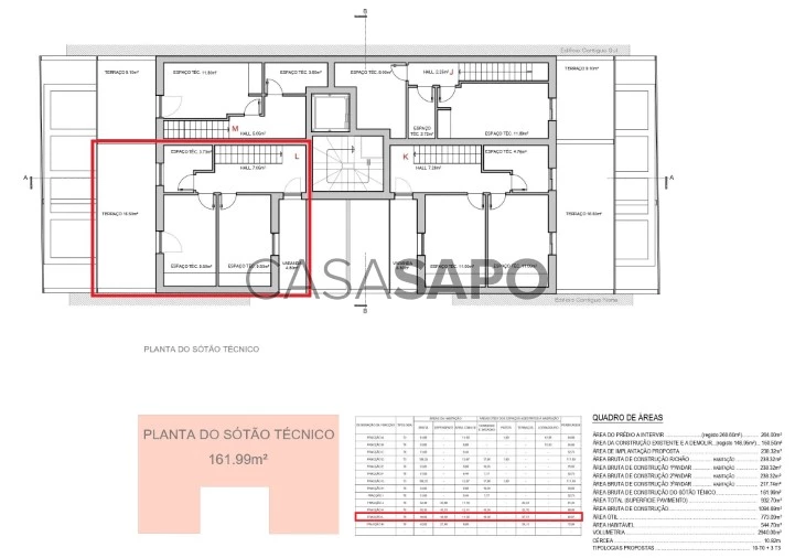 Apartamento T3 Duplex para comprar em Vila Real de Santo António