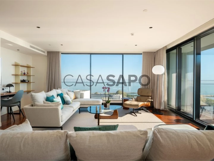 Magnifique appartement de 5 pièces avec vue sur le fleuve, dans le Parque das Nações, Lisbonne