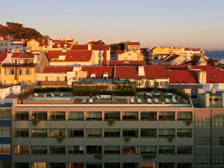 2+1 bedroom apartment with river view, Av. Infante Santo, Lisbon