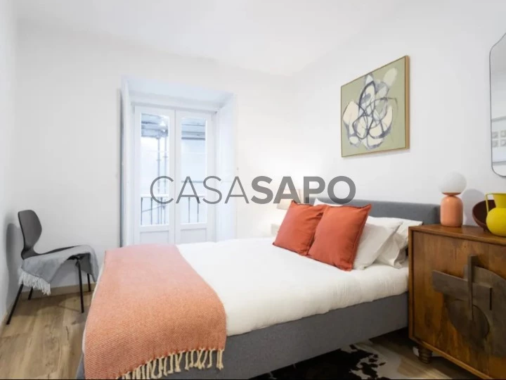 Appartement rénové 3 pièces avec balcon à Baixa, Lisbonne