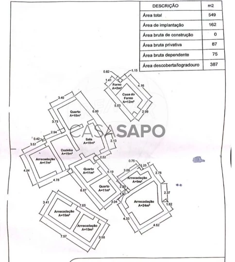 Moradia T3 para comprar em Tavira