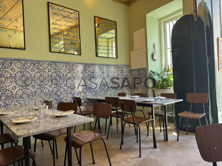 Restaurante equipado na Travessa do Alcaide ao Chiado e Santos em Lisboa