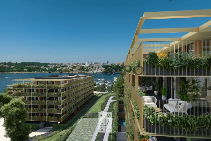 Apartamento T3 em empreendimento de Luxo com vista para rio Douro - Fachada