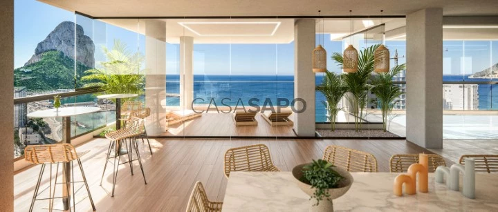 apartment with sea view for sale in calpe