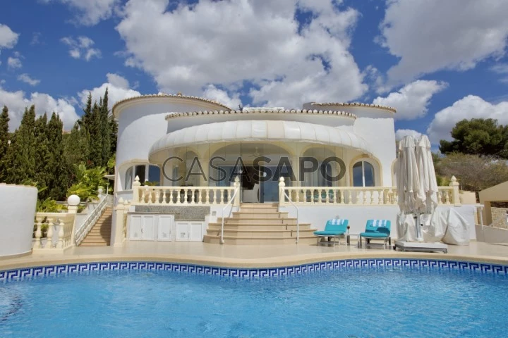 House with panoramic sea views Moraira Calpe Benissa, Costa Blanca, Alicante, Villa, Traditional