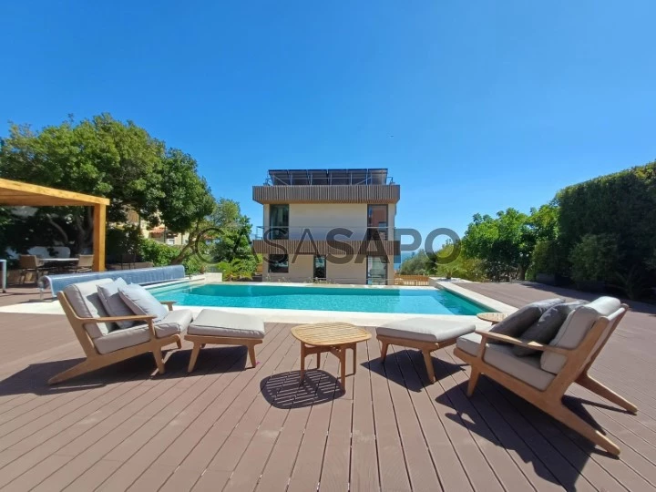 Villa 7 pièces architecture contemporaine avec vue mer, piscine et jardin, Parede Cascais