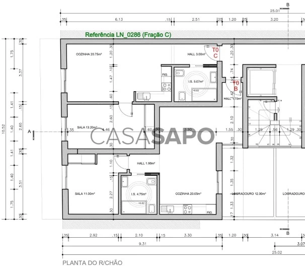 Apartamento para comprar em Vila Real de Santo António