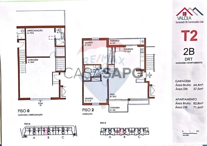 Apartamento T2 para comprar em Sesimbra