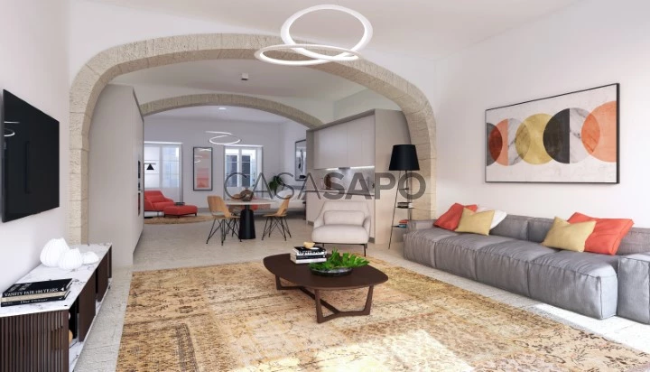 Apartamento para venda em Edifício Pombalino no centro de Lisboa.