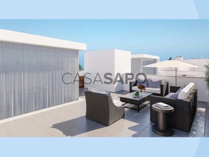 Apartamento T3 com terraço privado e jacuzzi em construção, Calhau, Nazaré