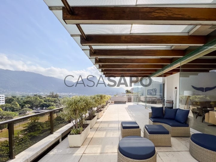 Magnifica cobertura de 450 m2 com vista à venda em Ipanema